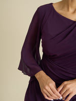 Jo Draped Jersey Dress
