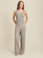 Sheri Metallic Crinkle Three Piece Set