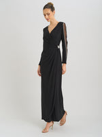 Stefanie Long Sleeve Maxi Dress