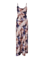 Sudie Floral Satin Maxi Dress