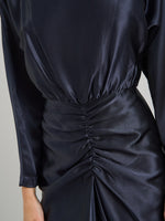 Tara Satin Midi Dress