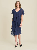 Bella Georgette Tiered Dress