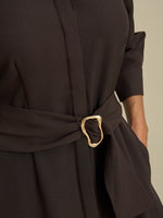 Anabelle Belted Shirt Dress