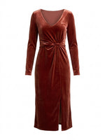 Annamaria Velvet Midi Dress