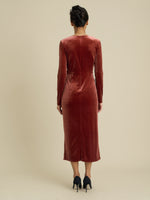 Annamaria Velvet Midi Dress