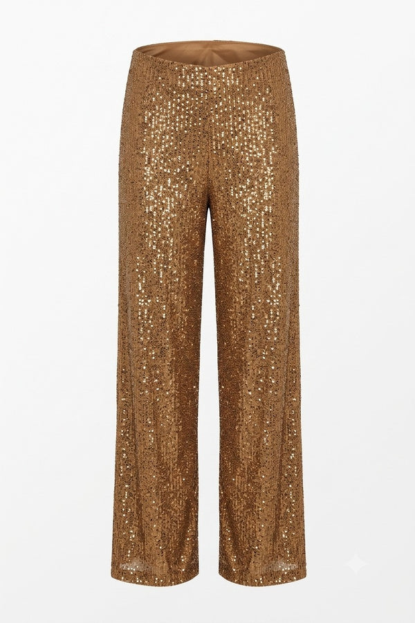 Tiia Sequin Pull On Trouser