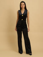 Amal Velvet Waistcoat Jacket