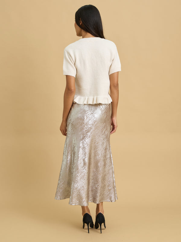 Olia Short Sleeve Knitted Top