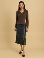 Renee Lace Jersey Top