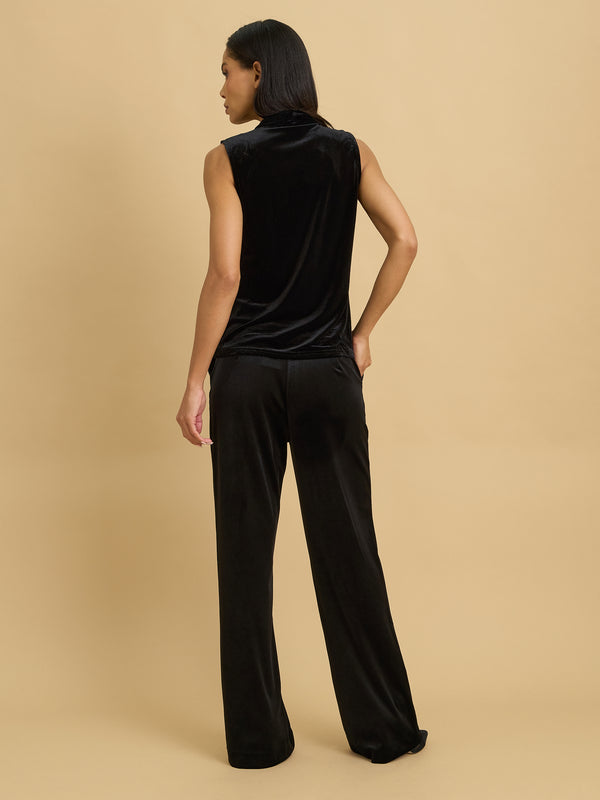 Tegan Velvet Sleeveless Top