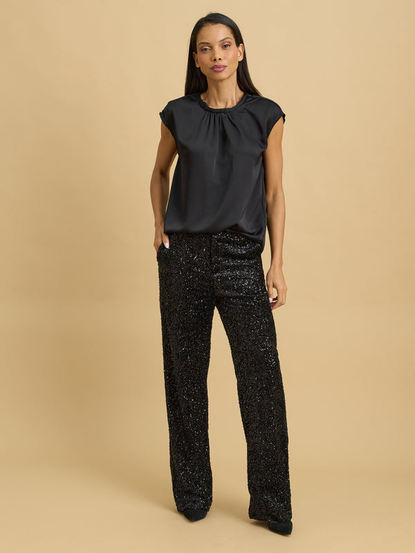 Moira Twist Neck Top