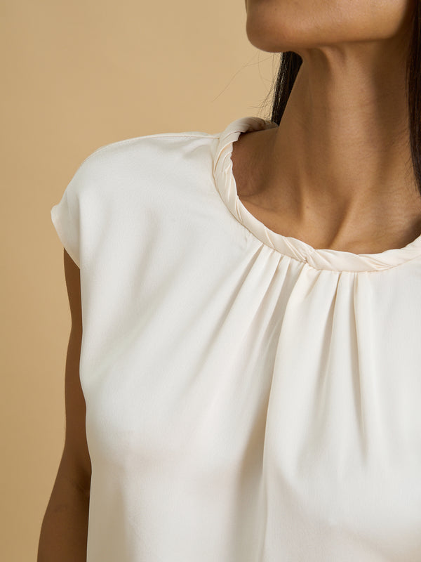 Moira Twist Neck Top