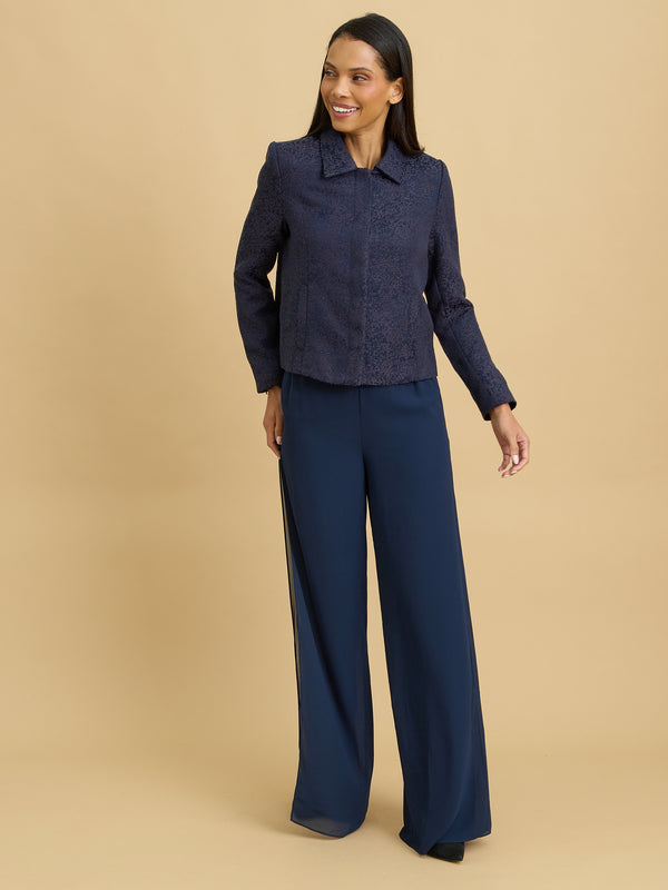 Lori Jacquard Bolero Jacket