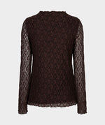 Esqualo Long Sleeve Lace Top