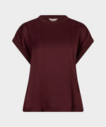 Esqualo Roll Up Satin T Shirt