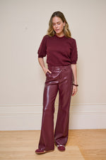 Esqualo Wide Pu Trouser