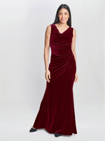 Selena Velvet Maxi Dress
