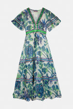 Piti Cuiti Ocean Pearl Maxi Dress