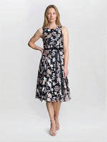 Alesha Embroidered Midi Fit And Flare