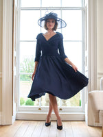 Anne-Marie Taffeta Dress