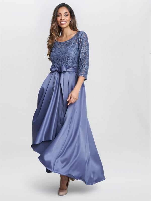 Leona Sequin Lace Dress