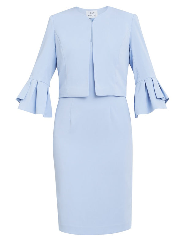 Melissa Crepe Dress And Jacket