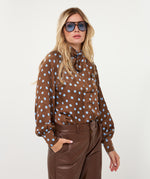 Esqualo Blouse Scarf Polka Dot