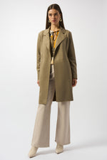 Joseph Ribkoff Scuba Suede Straight Coat