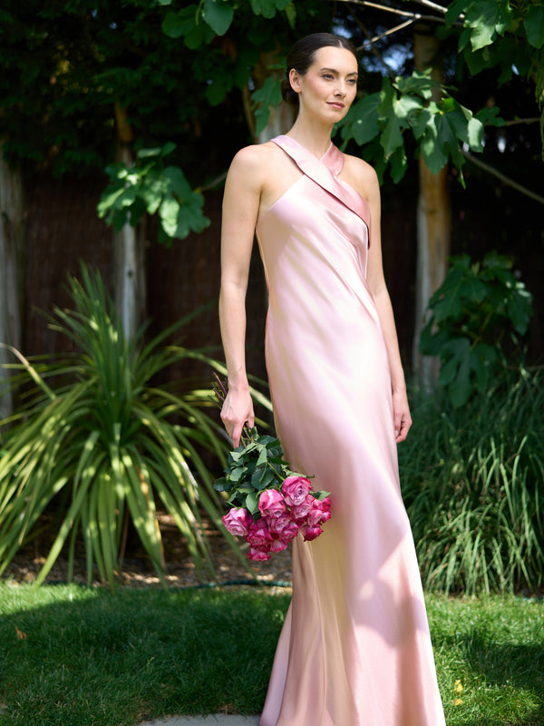 Eunice Satin Maxi Dress
