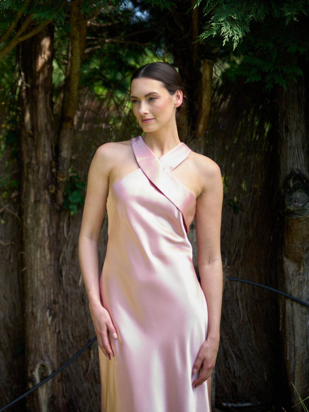 Eunice Satin Maxi Dress