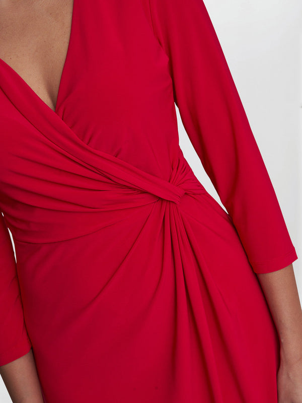 Antonia Jersey Wrap Dress