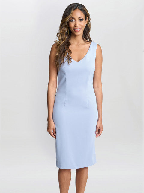 Merna Crepe Shift Dress