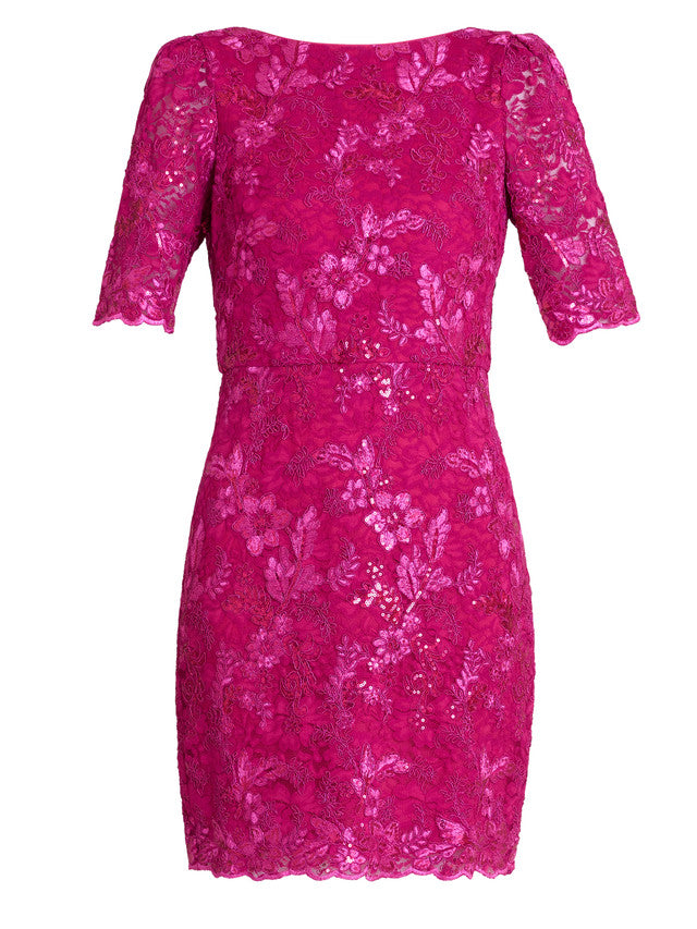 Tammy Embroidered Lace Dress Gina Bacconi Tammy Embroidered Lace Dress Gina Bacconi