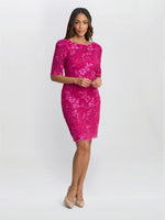 Tammy Embroidered Lace Dress