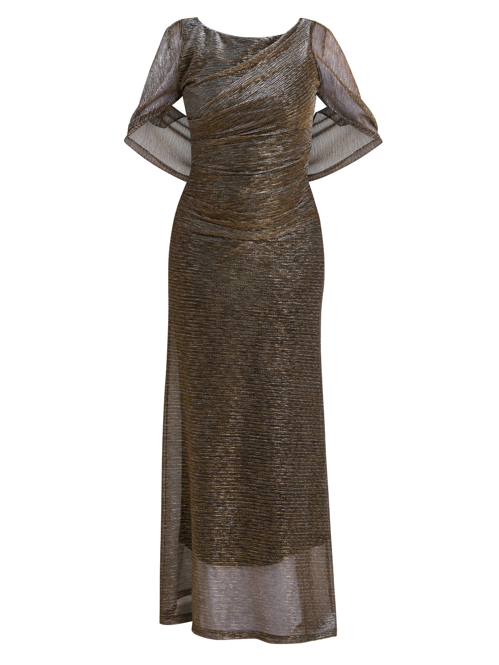 Joanna Metallic Knit Maxi Dress