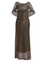Joanna Metallic Knit Maxi Dress