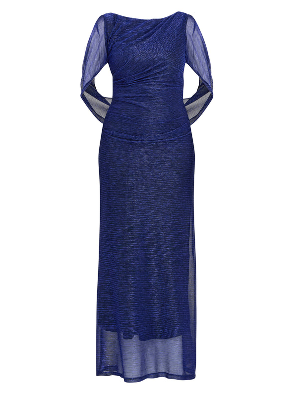 Joanna Metallic Knit Maxi Dress