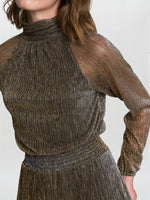 Kylie Metallic Knit Jumpsuit