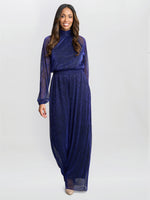 Kylie Metallic Knit Jumpsuit