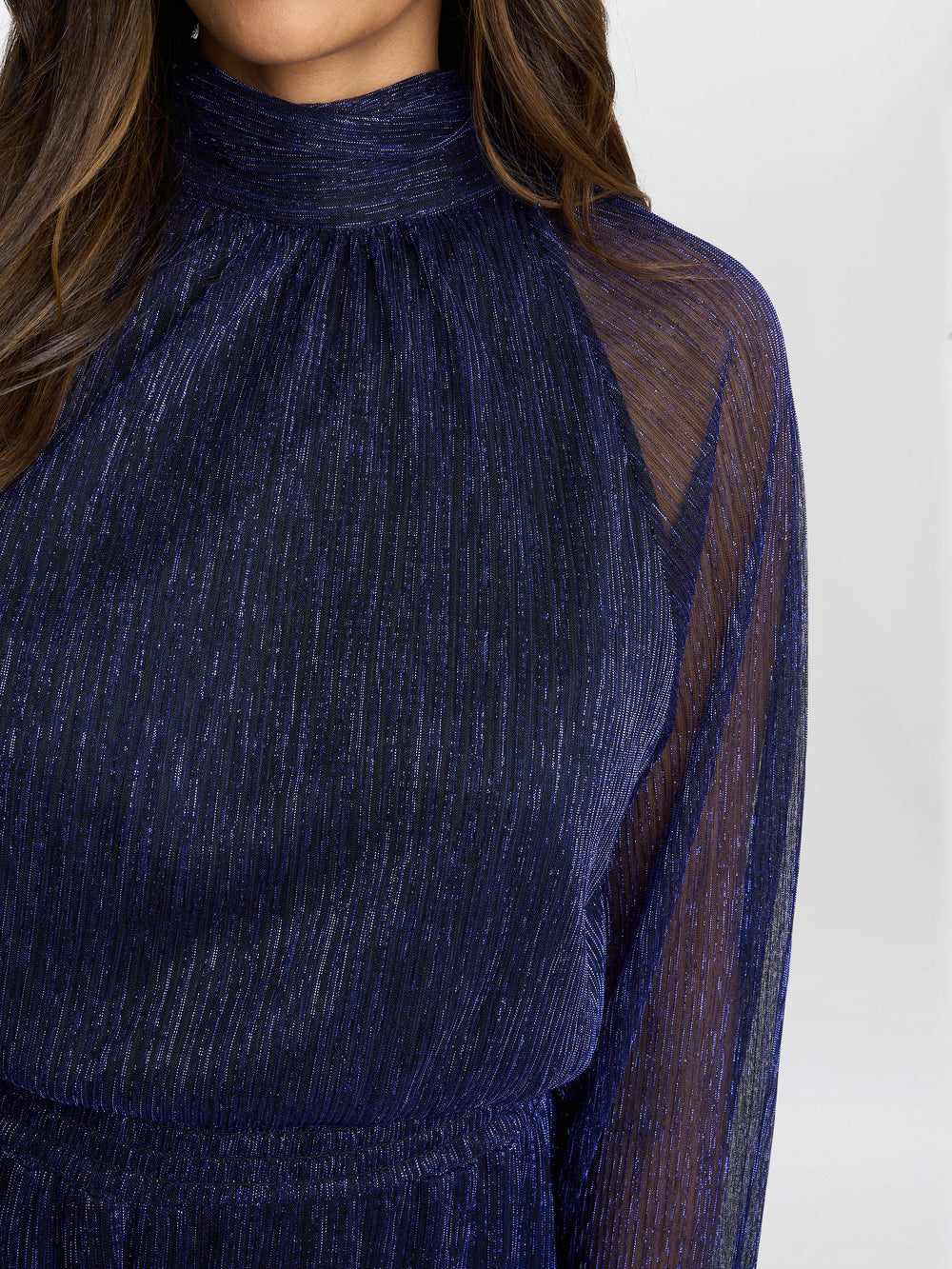 Kylie Metallic Knit Jumpsuit