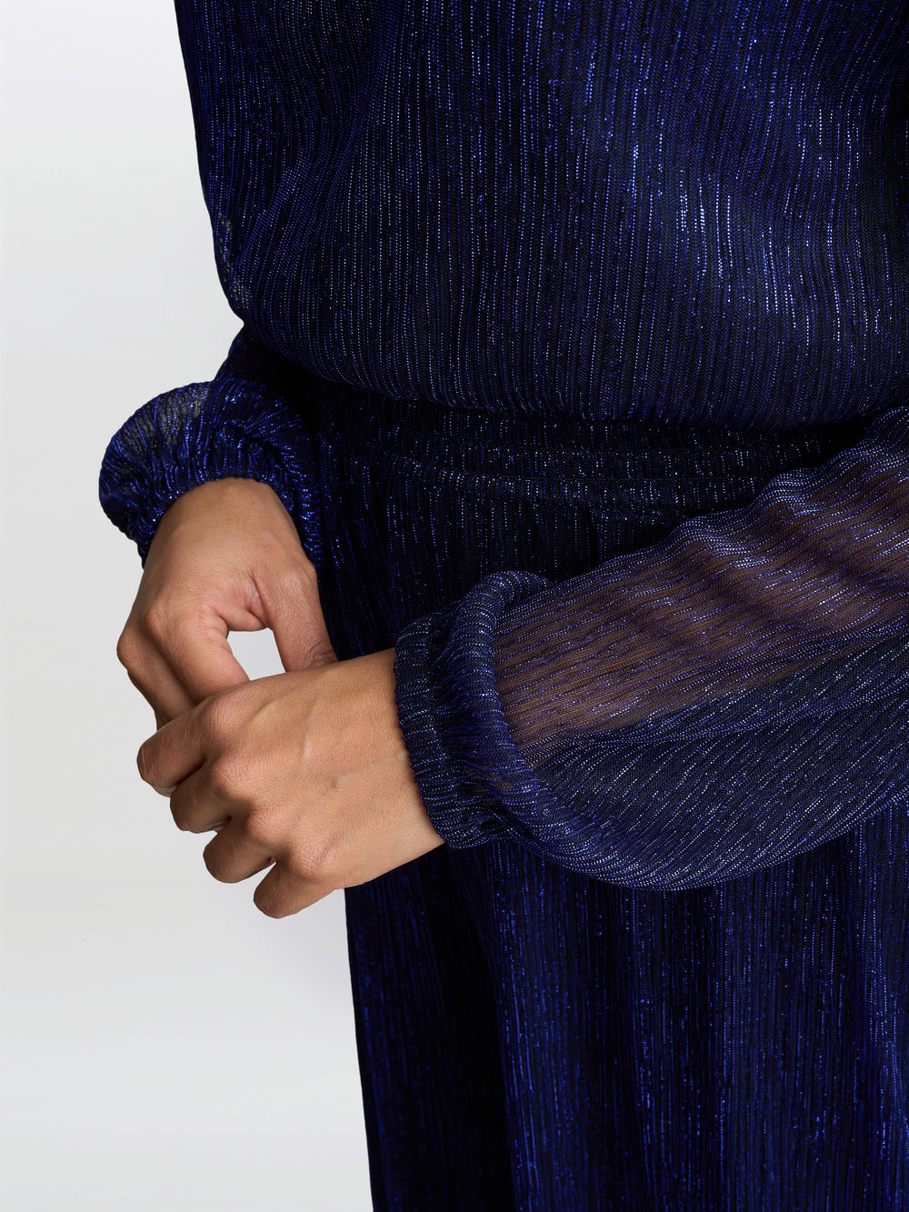 Kylie Metallic Knit Jumpsuit