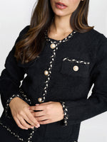 Christy Pearl Button Jacket