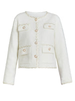 Christy Pearl Button Jacket