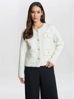 Christy Pearl Button Jacket