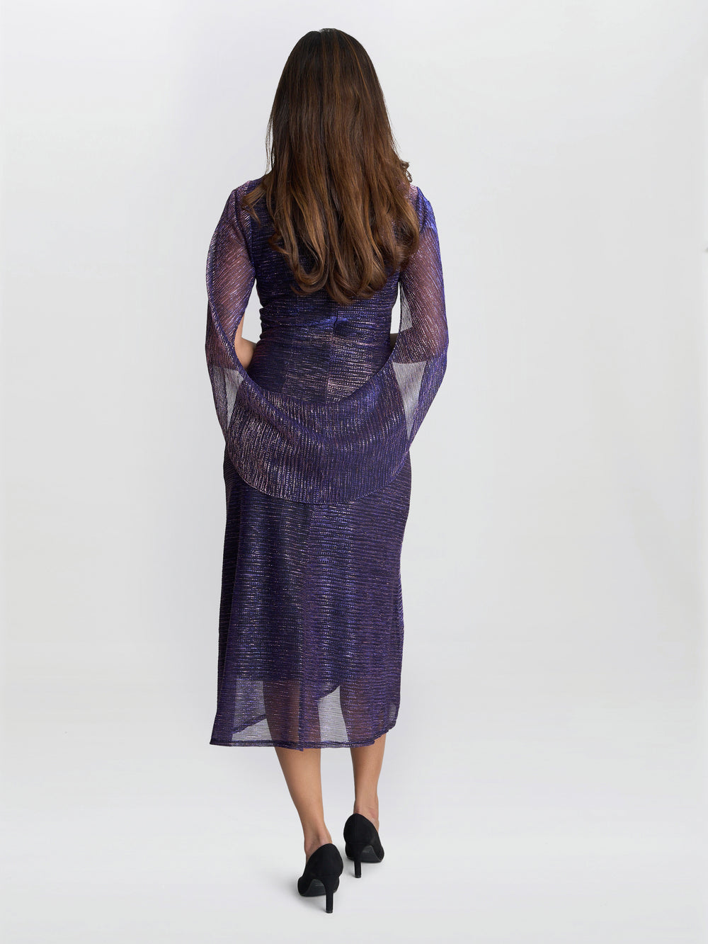 Ciara Metallic Knit Dress