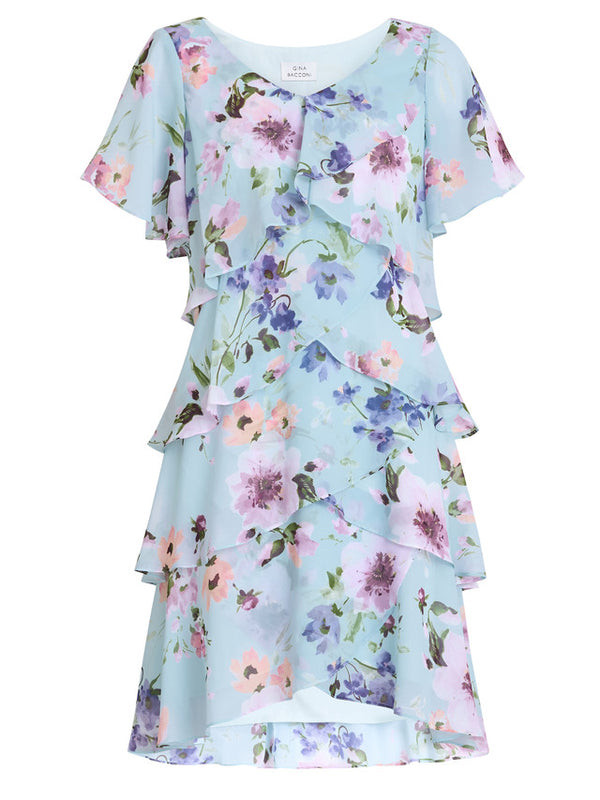 Cynthia Floral Tier Dress