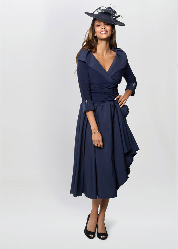 Anne-Marie Taffeta Dress