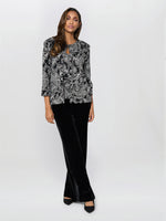 Carlee Printed Jacket And Cami Twinset