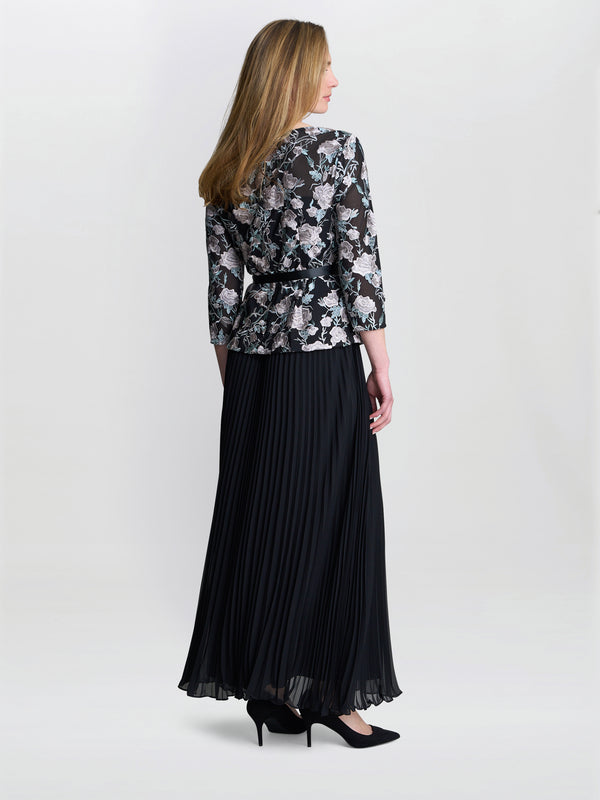 Annie Long Pleated Skirt