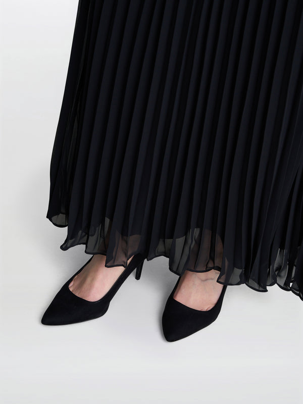 Annie Long Pleated Skirt